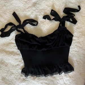 Aritzia tie strap top